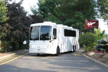 55 passenger party bus